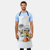 kettingzaagham schort (Gedragen)