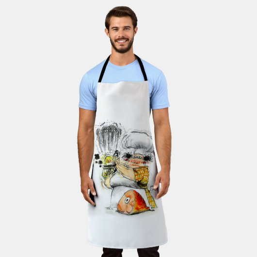 kettingzaagham schort (Gedragen)