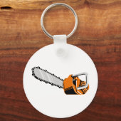 kettingzaagretrstijl sleutelhanger (Voorkant)