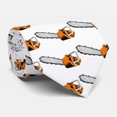 kettingzaagretrstijl stropdas (Opgerold)