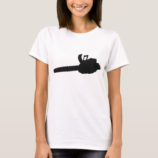 kettingzaagschaduw t-shirt (Voorkant)