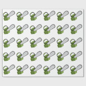 kettingzagen cadeaupapier (Vlak)