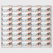 kettingzagen cadeaupapier (Vlak)