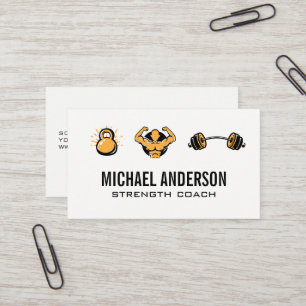 Kettle Bell Gewicht Geschiktheid Visitekaartje