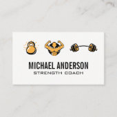 Kettle Bell | Gewichten | Fitness Visitekaartje (Voorkant)