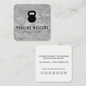 Kettle Bell Grunge Loyalty Cards (Voorkant / Achterkant)