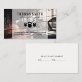 Kettle Bell | Gym-eigenaar Afsprakenkaartje (Voorkant / Achterkant)