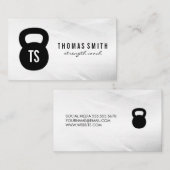Kettle Bell Logo | Monogram Visitekaartje (Voorkant / Achterkant)