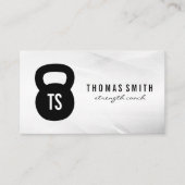 Kettle Bell Logo | Monogram Visitekaartje (Voorkant)