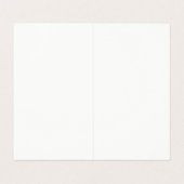 Kettle Bell Personal Trainer Geometric Visitekaartje (Binnenkant ongevouwen)