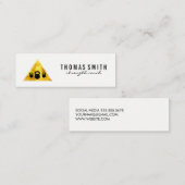 Kettle Bell Personal Trainer Golden Triangle Mini Visitekaartje (Voorkant / Achterkant)