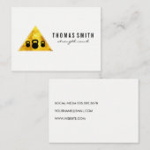 Kettle Bell Personal Trainer Golden Triangle Visitekaartje (Voorkant / Achterkant)