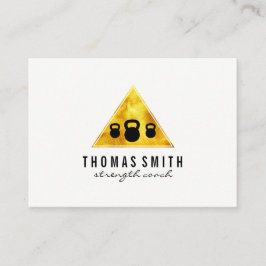 Kettle Bell Personal Trainer Golden Triangle Visitekaartje