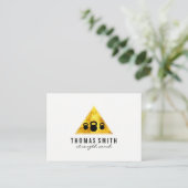 Kettle Bell Personal Trainer Golden Triangle Visitekaartje (Staand voorkant)