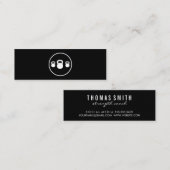 Kettle Bell Personal Trainer Mini Visitekaartje (Voorkant / Achterkant)