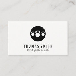 Kettle Bell Personal Trainer Visitekaartje