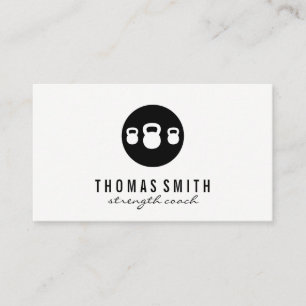 Kettle Bell Personal Trainer Visitekaartje