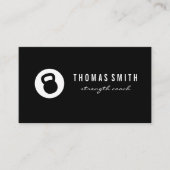 Kettle Bell Personal Trainer Visitekaartje (Voorkant)