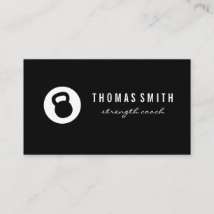 Kettle Bell Personal Trainer Visitekaartje