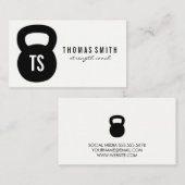 Kettle Bell Personal Trainer Visitekaartje (Voorkant / Achterkant)