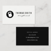 Kettle Bell Persoonlijke Trainer Visitekaartje (Voorkant / Achterkant)