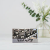 Kettle Bell Rack | Persoonlijke trainer Afsprakenkaartje (Staand voorkant)