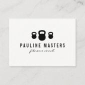 Kettle Bells Fitness Coach Appointment Afsprakenkaartje (Voorkant)