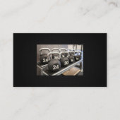 Kettle Bells | Gym Gewichten Visitekaartje (Voorkant)