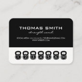 Kettle Bells / Ponskaart Sessies (zwart / wit) Klantenkaartje (Voorkant)