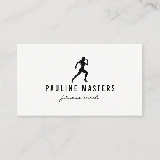 Kettle Bells Sprinter Fitness Coach Afspraak Afsprakenkaartje (Voorkant)