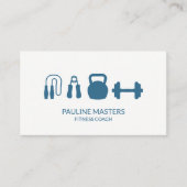 Kettle Bells Sprinter Fitness Coach Afspraak Afsprakenkaartje (Voorkant)