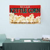 Kettle Corn Popcorn Business Festival Marketing Spandoek (Beurs)