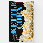 Kettle Corn Popcorn Promo Adverteren Banner (Verticaal)