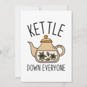 Kettle Down Iedereen Bedankkaart (Voorkant)