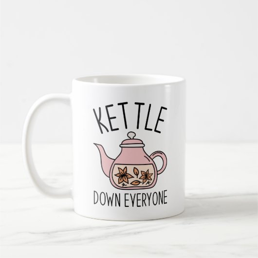Kettle Down Iedereen Koffiemok (Links)