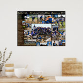 Kettle Herfsten 1A Fastpitch State Champions Poster (Keuken)