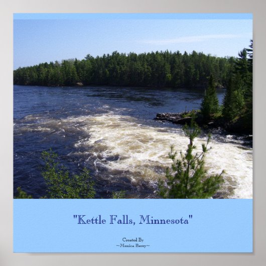 "Kettle Herfsten, Minnesota" Poster (Voorkant)