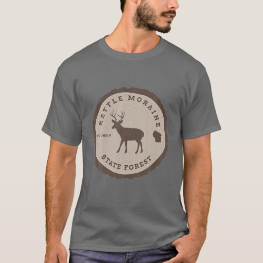 Kettle Moraine State Forest Wisconsin WI Buiten T-shirt (Voorkant)