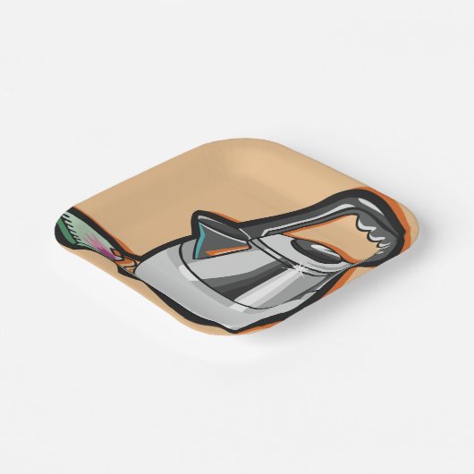 Kettle Papieren Bordje (Gebogen)