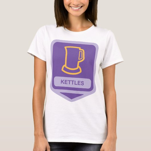 Kettle-pictogram T-shirt (Voorkant)