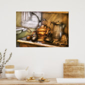 Kettle - Tea pots en Irons Poster (Keuken)