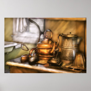 Kettle - Tea pots en Irons Poster