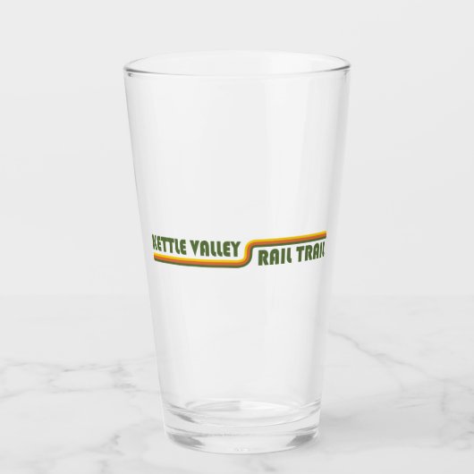 Kettle Valley Rail Trail Brits-Columbia Glas (Voorkant)