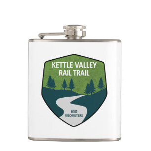 Kettle Valley Rail Trail Brits-Columbia Heupfles