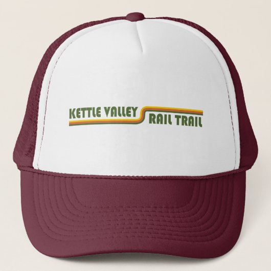 Kettle Valley Rail Trail Brits-Columbia Trucker Pet (Voorkant)