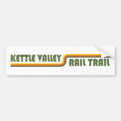 Kettle Valley Rail Trail Verenigd Koninkrijk Bumpersticker (Voorkant)
