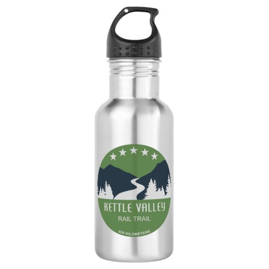 Kettle Valley Rail Trail Verenigd Koninkrijk Waterfles (Voorkant)