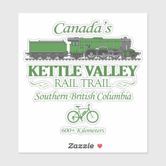 Kettle Valley RT (RT2) Sticker (Vel)
