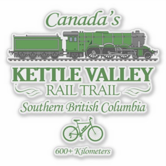 Kettle Valley RT (RT2) Sticker (Voorkant)