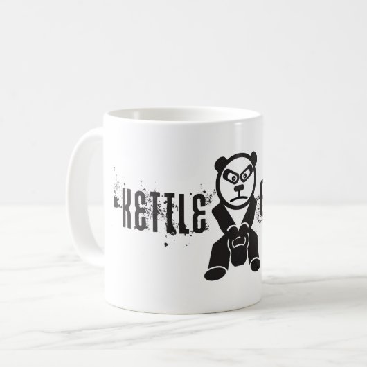 KettleBear - Beer Panda - Kettlebell Swing - Mok (Voorkant links)